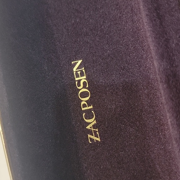 Zac Posen logo grey and gold eyeglasses Sunglasses case - Picture 6 of 7